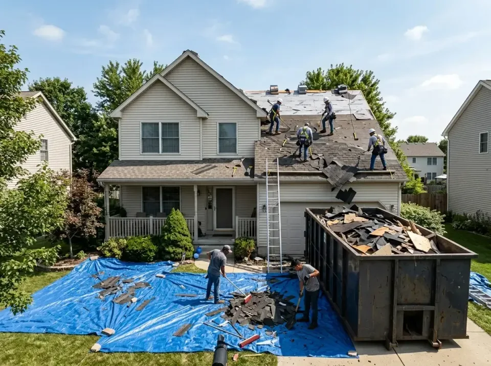roof-replacement-debris-remova-004 — frequently asked questions, Cheapest Dumpster Rentals in Palm Bay, FL